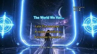 Thumbnail: A journey beyo… | The World We Haven't Seen | Lyla Tia | Cinematic Cosmic Pop | Official Music Video