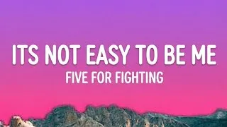 Thumbnail: not easy  five for fighting 