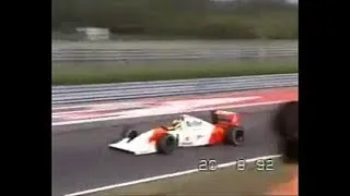 Thumbnail: Ayrton Senna's throttle technique (1992)