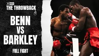 Thumbnail: 🤯INSANE 1ST ROUND!! Nigel Benn vs Iran Barkley | FULL FIGHT | WBO MIDDLEWEIGHTWEIGHT TITLE |