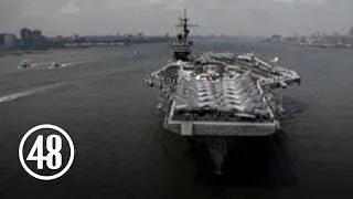Thumbnail: Life on an aircraft carrier | "48 Hours" Archives