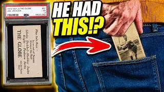 Thumbnail: One of the RAREST Joe Jackson Cards Ever Found?! Was Hidden for 110 YEARS!