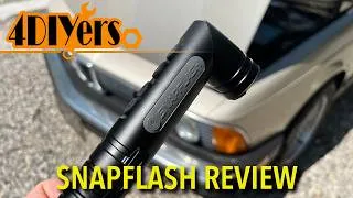 Thumbnail: The BEST Flashlight Camera for DIY & Auto Repair? | Snapflash Review