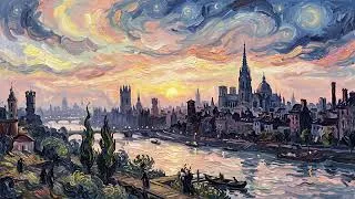 Thumbnail: London Skyline at Sunset | 2-Hour 4K Art Screensaver for TV