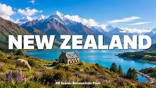 Thumbnail: New Zealand 4K UHD | Inspiring Cinematic Music with Scenic Relaxation Film (4K Nature Video)