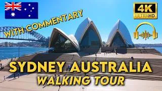 Thumbnail: CITY MEGAWALK: OPERA HOUSE TO CENTRAL STATION | Walking Tour Sydney Australia | 4KUHD | Binaural 🎧