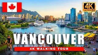 Thumbnail: 🇨🇦 Walking Vancouver FIFA Host City in 4K | Canada’s Most Beautiful City in Summer