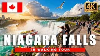 Thumbnail: 🇨🇦 Walking the Niagara Falls: From Horseshoe Falls to Clifton Hill - Canada | 4K HDR - 60fps