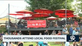 Thumbnail: Thousands attend local food festival