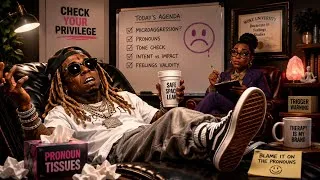 Thumbnail: Lil Wayne— Microagression therapy session (lyrics video)