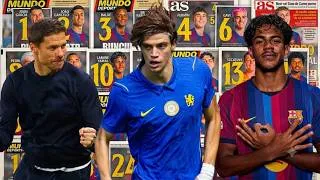 Thumbnail: 🔥 XABI ALONSO EXPOSES HIS 5-STEP PLAN! PALESTRA’S SECRET, CHELSEA DEAL COLLAPSES & BARÇA BOMBSHELL!