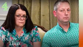 Thumbnail: the pressure is on for the four in a bed competitors (though the same can't be said for the showers)