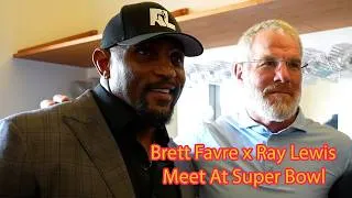 Thumbnail: Brett Favre x Ray Lewis Private Meeting before Super Bowl (footage never released until now!)