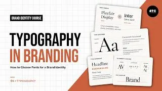 Thumbnail: Typography in Branding How to Choose Fonts for a Brand Identity
