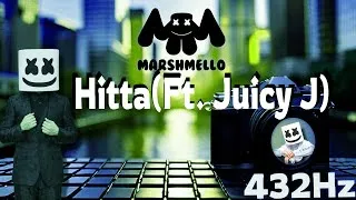 Thumbnail: Marshmello - Hitta ft. Juicy J (432Hz)