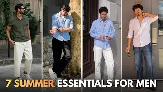 Thumbnail: 7 Summer Essentials That Instantly Make You More Attractive | Summer Outfit For Men's