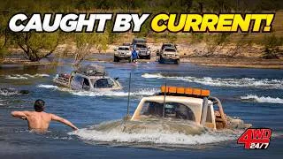 Thumbnail: SWEPT AWAY in a RAGING Kimberley River - IMPOSSIBLE 1000KM to Hidden Beach
