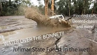 Thumbnail: EXTREME MUD 4WDING IN THE RAIN - Flooded cars, dented chassis and more at Julimar State Forest