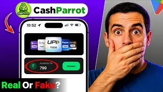 Thumbnail: I Tried CashParrot app for Earning Money