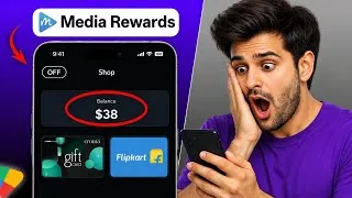 Thumbnail: I Tested Media Rewards app for Earning Rewards