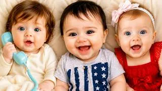 Thumbnail: Cute Babies Papa Mamma talking compilation 😍