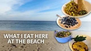 Thumbnail: What I Eat in a Day at the Beach 🌊 (Starch Solution Meals) #wfpbno