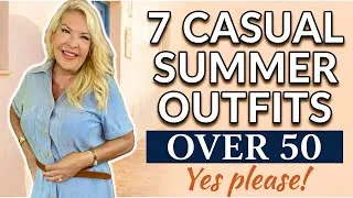 Thumbnail: 7 CASUAL SUMMER OUTFITS That Are Genuinely Comfortable AND Look Stylish Over 50