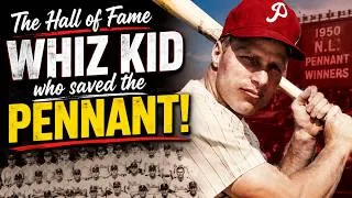 Thumbnail: The Hall of Fame WHIZ KID who saved the PENNANT!