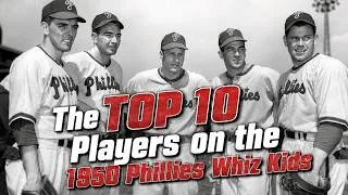 Thumbnail: "The TOP 10 Players on the 1950 Phillies Whiz Kids"