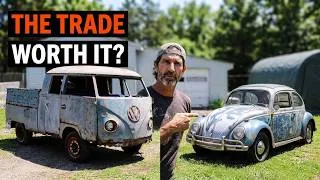 Thumbnail: Rare VW Double Cab Trade for a 1959 VW Beetle?