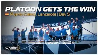 Thumbnail: PLATOON GETS THE WIN | Puerto Calero Lanzarote 52 SUPER SERIES Royal Cup - Day 5