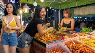 Thumbnail: Cambodia Night Street Food Tour 🇰🇭 | Delicious Local Food & Famous Weekend Night Market