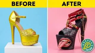 Thumbnail: Weird, Creative & Totally Unexpected DIY Shoes by 5-Minute DECOR! 🤩
