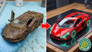 Thumbnail: I Restored a Tiny Old Car... And It Actually Works! 5-Minute Decor Restorations!