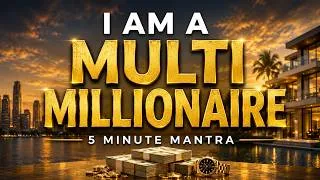 Thumbnail: Attract wealth with this abundance affirmation I am a multi millionaire