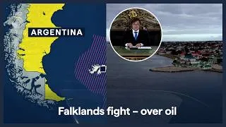 Thumbnail: Argentine leader threatens to sanction oil firms and reiterates Falklands claim | 5 News