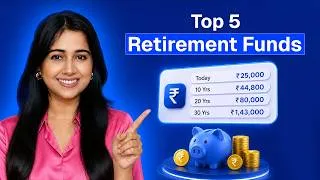 Thumbnail: Top 5 Retirement Mutual Funds Decoded | Inflation Math + Full Analysis