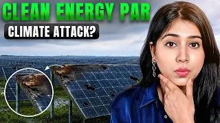 Thumbnail: India's $55 Billion Green Energy Bet Faces Climate Risk | Decoded
