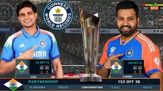 Thumbnail: Rohit Sharma & Subman World Record bna lya Fastest Century #t20worldcup #hitman 