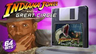 Thumbnail: We Turned "Indiana Jones (2024)" into a 1992 Adventure Game!