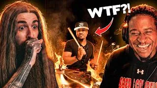 Thumbnail: Metal Drummer reacts to INSANE Gospel Drummers