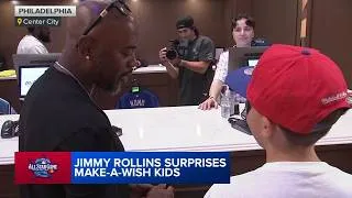 Thumbnail: Jimmy Rollins surprises Make a Wish kids with shopping spree