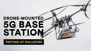 Thumbnail: Drone-mounted 5G tested for emergency communications | University of Oulu x University of Tokyo