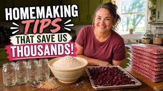 Thumbnail: The Homemaking Habits that SAVE our Family THOUSANDS