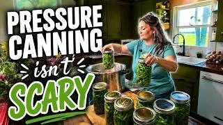 Thumbnail: The Beginner's Guide to Pressure Canning Safely