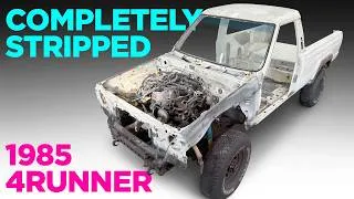 Thumbnail: Removing Front Clip + Gut Engine Bay on 1985 4Runner ASMR