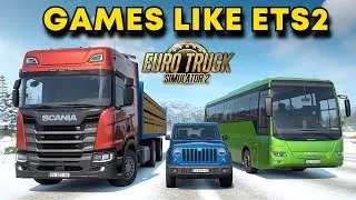 Thumbnail: Top 8 Games Like ETS2/ATS in 2026