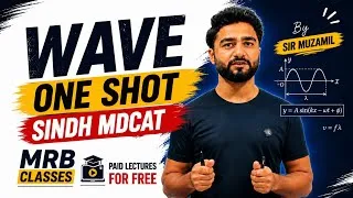 Thumbnail: Wave Motion One Shot Lecture | Past paper MCQs | All in one lecture 