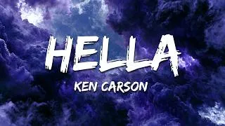 Thumbnail: Ken Carson - Hella (Lyrics)