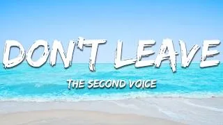 Thumbnail: The Second Voice - DON'T LEAVE (Lyrics)